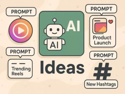 19 نمونه پرامپت برای اینستاگرام + راهنمای جامع پرامپت‌نویسی برای کپشن و پست اینستاگرام