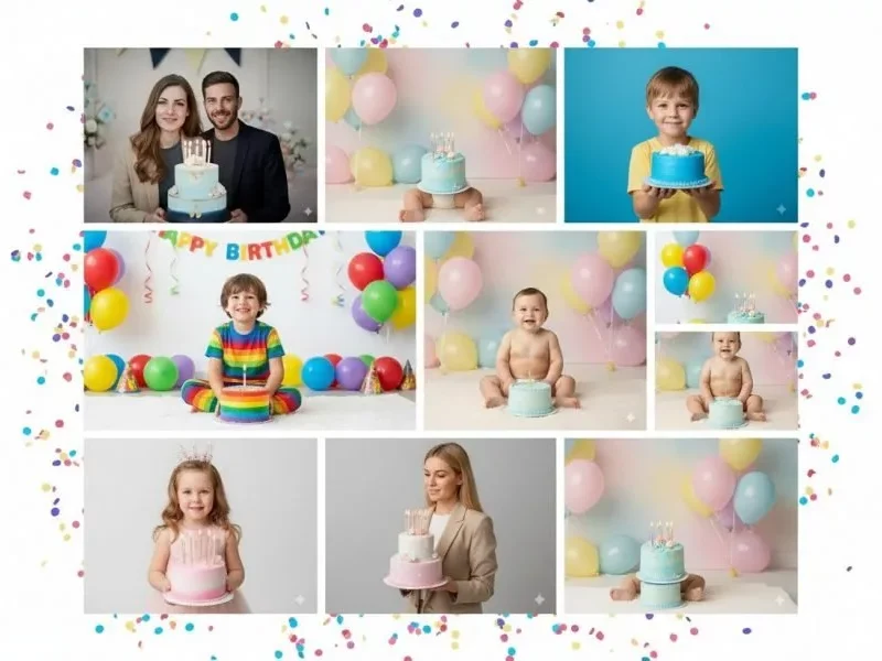 با این پرامپت‌های ساخت عکس تولد، عکس‌هایی واقعی و آتلیه‌ای بسازید