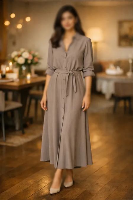 پیراهن مجلسی شیک مناسب دورهمی دوستانه و غیررسمی