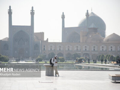 تداوم وضعیت قرمز هوای اصفهان در دومین روز زمستان