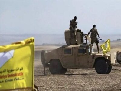 حمله عناصر قسد به مواضع رژیم جولانی در سوریه