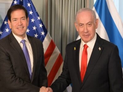 دیدار نتانیاهو با وزیر خارجه آمریکا