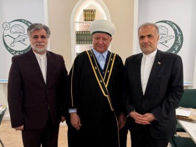 سفیر ایران و مفتی مسکو بر توسعه همکاری‌های دینی تأکید کردند