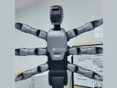 شرکت چینی از روبات با ۶ بازو رونمایی کرد