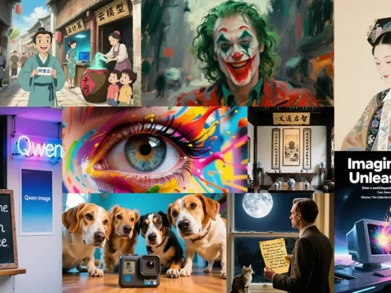 علی‌بابا از هوش مصنوعی تصویرساز Qwen-Image رونمایی کرد؛ خبره در نمایش متن