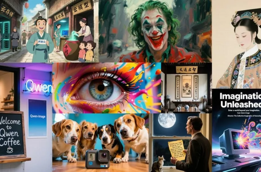 علیبابا از هوش مصنوعی تصویرساز Qwen-Image رونمایی کرد؛ خبره در نمایش متن