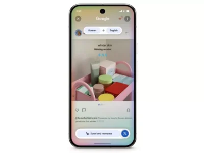 قابلیت ترجمه پیوسته برای Circle to Search در اندروید معرفی شد