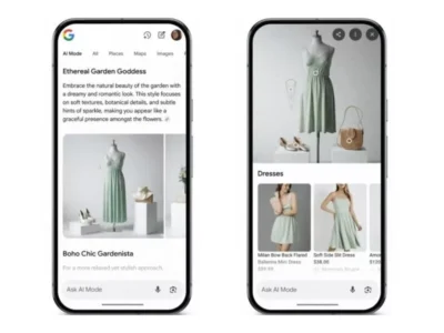قابلیت جدید AI Mode گوگل: با توصیف متنی، عکس لباس مورد نظر خود را بسازید