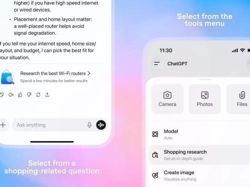 قابلیت Shopping Research برای ChatGPT معرفی شد؛ خرید آسان با راهنمایی هوش مصنوعی