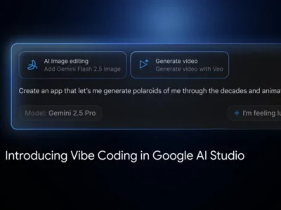 قابلیت Vibe Coding به Google AI Studio آمد؛ به‌راحتی ابزار و اپ هوش مصنوعی بسازید