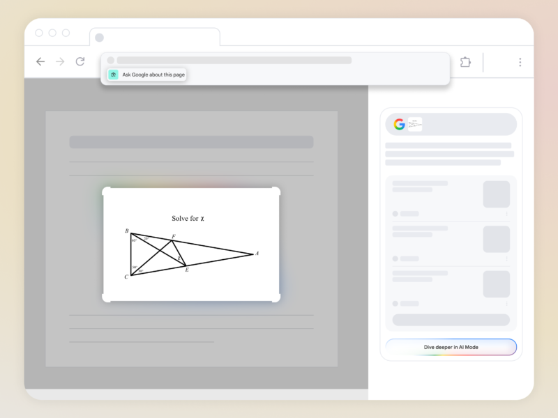 قابلیت‌های جدید AI Mode گوگل معرفی شد؛ کمک به حل تکالیف و برنامه‌ریزی برای مطالعه