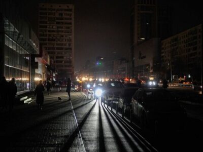 قطع برق ۵۰۰ هزار مشترک در کی‌یف