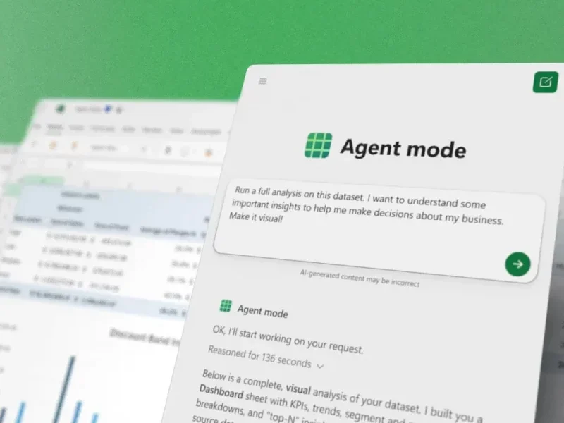 مایکروسافت از ایجنت هوش مصنوعی برای تولید فایل اکسل و ورد رونمایی کرد