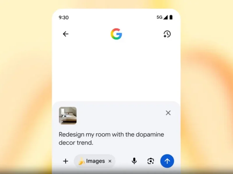 مدل هوش مصنوعی تولید تصویر Nano Banana به اپلیکیشن جستجوی گوگل می‌آید