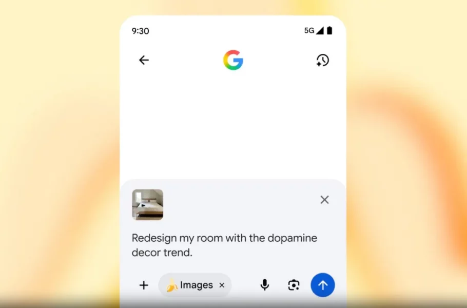 مدل هوش مصنوعی تولید تصویر Nano Banana به اپلیکیشن جستجوی گوگل میآید