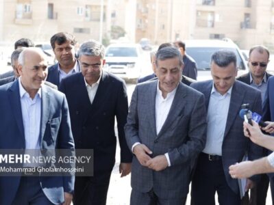 معاون اجرائی رئیس جمهور وارد پرند شد