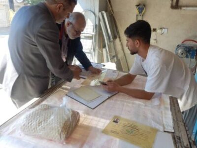 میرزامحمدزاده: کیفیت نان و توزیع آرد در شیروان به‌طور مستمر رصد می‌شود