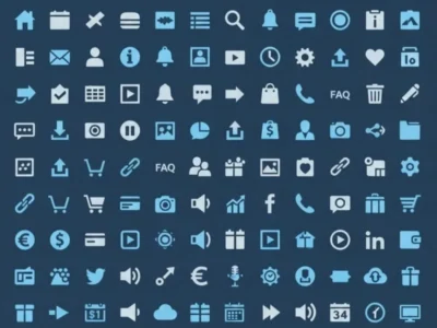 نمونه‌های آماده پرامپت طراحی آیکون برای ساخت مجموعه آیکون یکدست