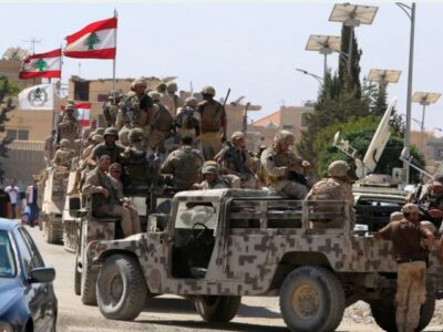 هدف قرار گرفتن نیروی ارتش لبنان توسط اسرائیل