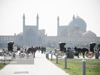 هوای اصفهان ناسالم شد