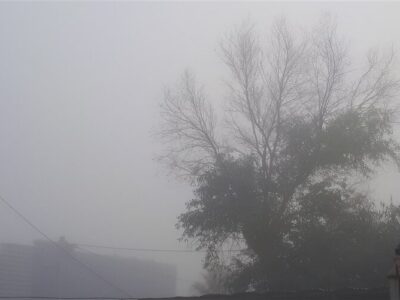 هوای مه آلود و ناسالم شهر اراک