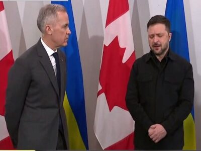 کارنی: امکان صلح در اوکراین وجود دارد؛ زلنسکی: پوتین مرد جنگ است!