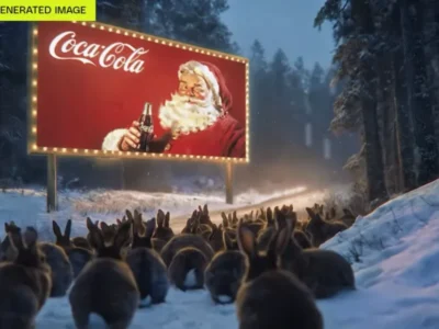 کوکاکولا دوباره با هوش مصنوعی مولد برای کریسمس تبلیغ ساخت [تماشا کنید]