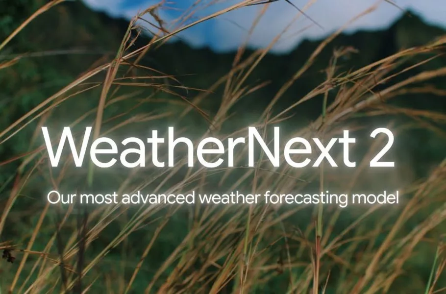 گوگل از هوش مصنوعی پیشبینی آبوهوای WeatherNext 2 رونمایی کرد