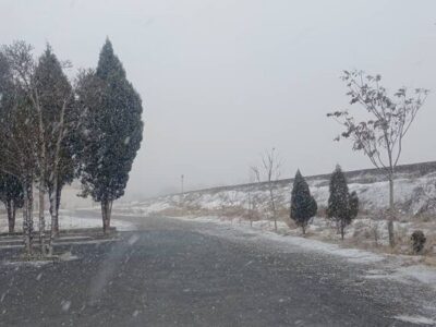 آغاز مجدد کولاک شدید محور خمین – الیگودرز حد فاصل روستای قره کهریز