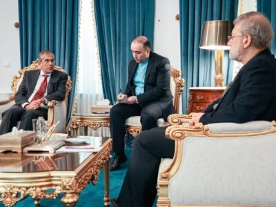 دیدار معاون مشاور امنیت ملی هند با لاریجانی