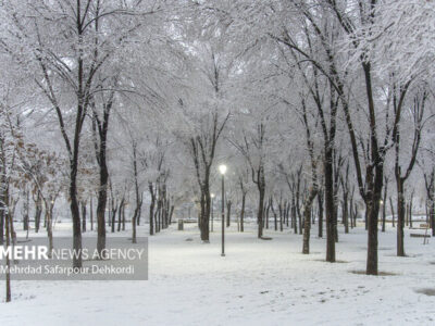شرایط یخبندان در استان ایلام همچنان حاکم است
