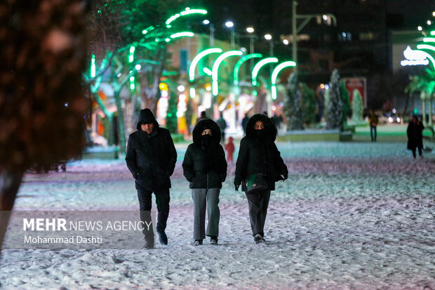 سامانه کم فشار وارد شد؛ سرما و بارش در استان سمنان