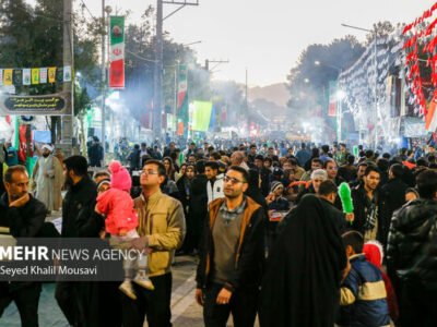 گرامی داشت ولادت امام علی (ع) در جوار مزار حاج قاسم