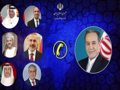 گفتگوهای تلفنی وزیر امور خارجه ایران با وزرای خارجه منطقه