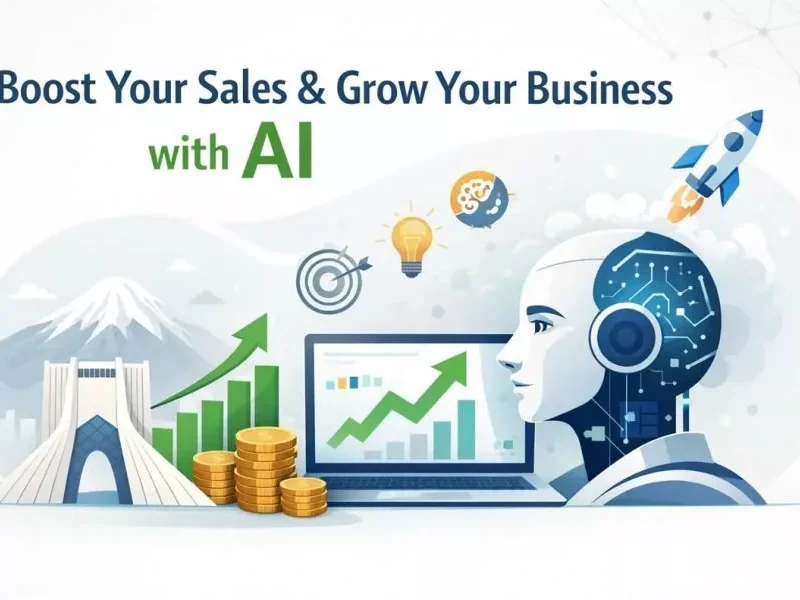 5 هوش مصنوعی برای افزایش فروش و رشد کسب و کار