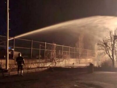 آتش سوزی مرکز توزیع گاز مایع در تبریز مهار شد