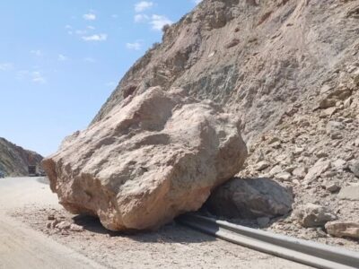 ادامه ریزش‌برداری در پاتاوه–دهدشت؛ خطر سقوط سنگ جدی است