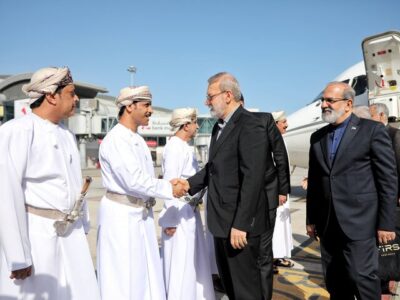 استقبال ارتشبد النعمانی از لاریجانی