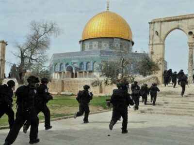 اشغالگران به دنبال تسلط بر مسجد الاقصی با تشدید اقدامات امنیتی