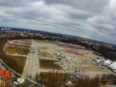 اعتراف رسانه آلمانی: آمار پلیس از تجمع مونیخ اغراق‌آمیز است