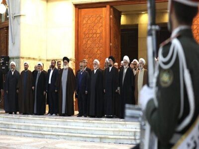 تجدید میثاق رئیس و مسئولان قوه قضائیه با آرمان‌های امام و شهدا