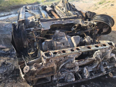 تصادف مرگبار در جاده شهرک توحید هلیلان ۲ کشته برجا گذاشت