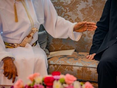 تقدیم پیام وزیر خارجه عمان به علی لاریجانی