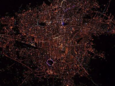 تهیه نقشه ساختمان‌های شمال تهران با استفاده از تصاویر ماهواره خیام