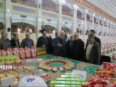 توزیع ۱۰ هزار بسته معیشتی در آذربایجان‌شرقی
