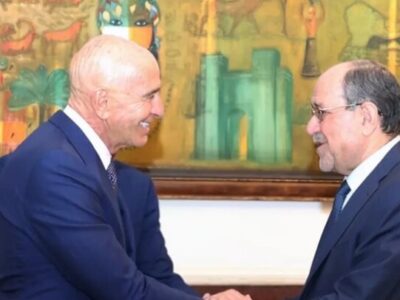 دیدار نوری المالکی با فرستاده ویژه آمریکا در عراق