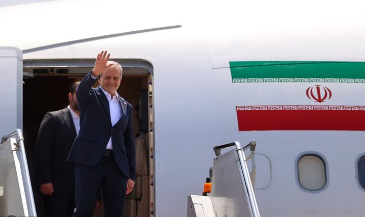 رئیس‌جمهور وارد مازندران شد