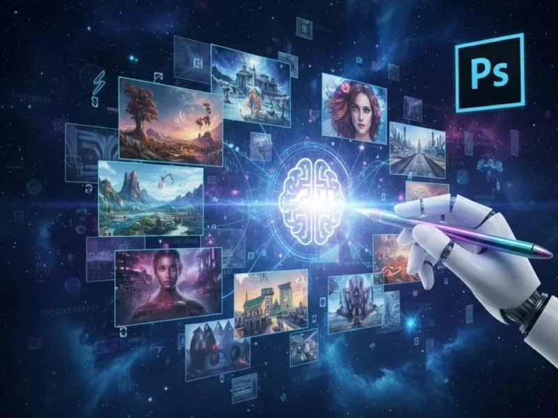 راهنمای کامل هوش مصنوعی فتوشاپ: فعال‌سازی و استفاده حرفه‌ای در ۲۰۲۶