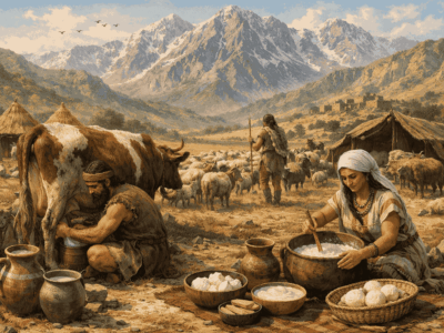 زاگرس؛ خاستگاه ۹هزارساله لبنیات ایرانیان