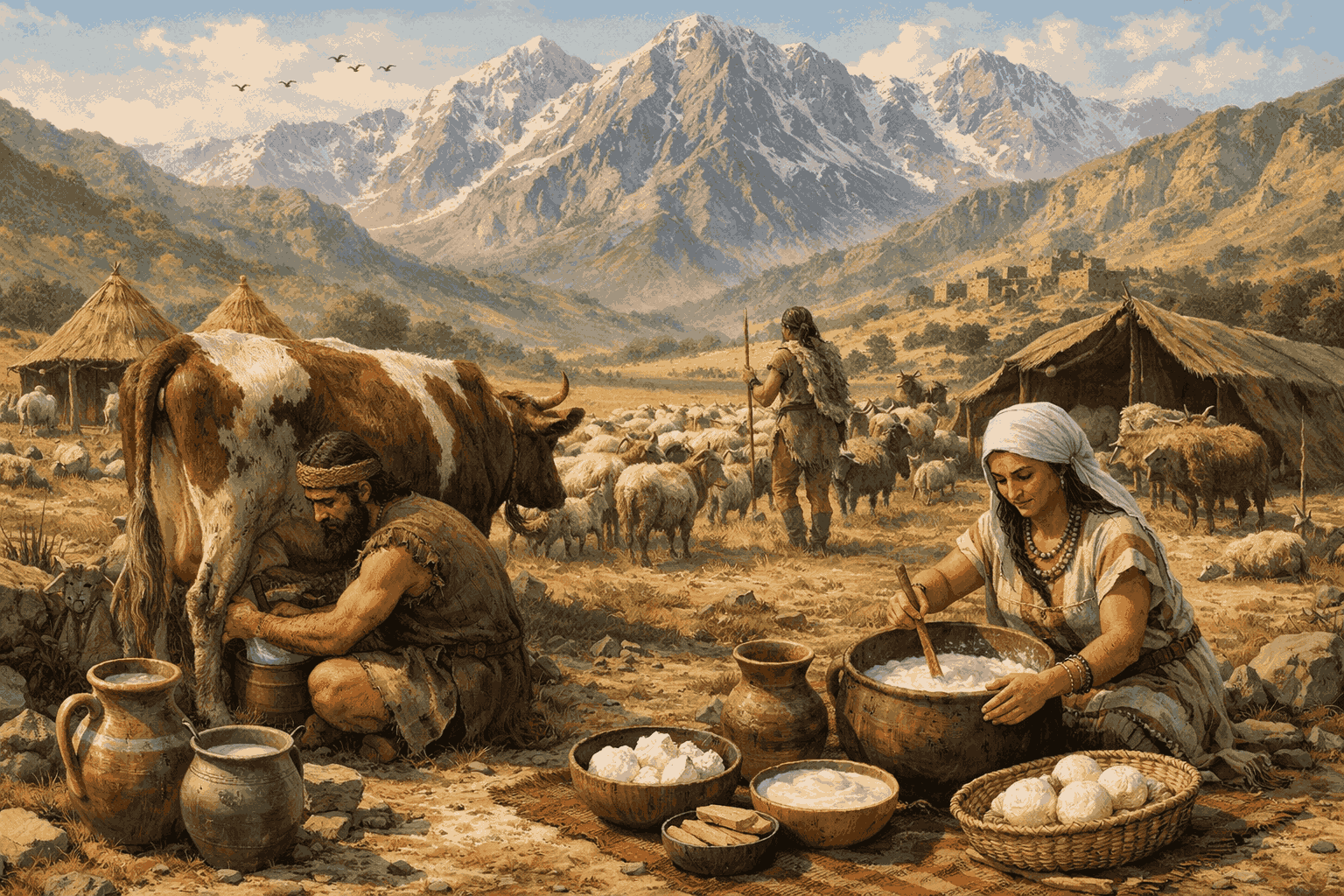 زاگرس؛ خاستگاه ۹هزارساله لبنیات ایرانیان